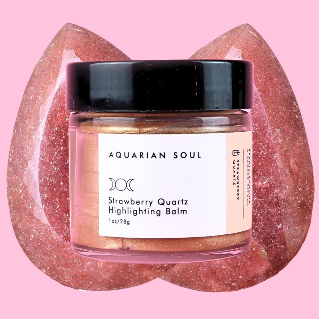 Strawberry Quartz Highlighting Balm