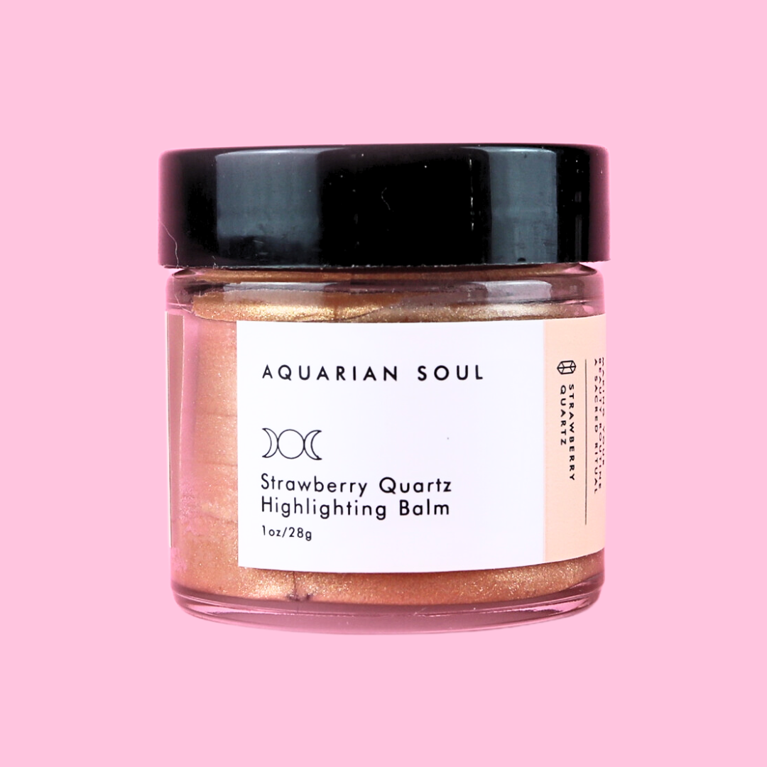 Strawberry Quartz Highlighting Balm