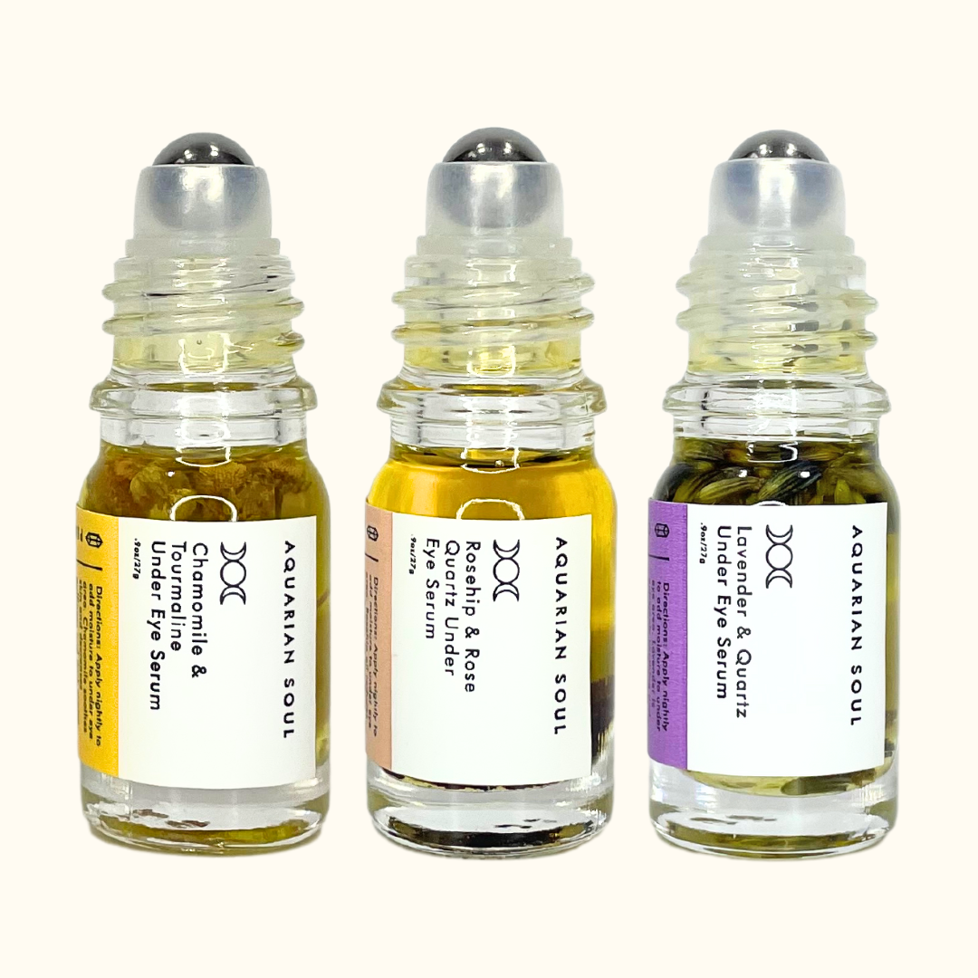 Under Eye Serum Trio — Brighting — Anti–Aging — Soothing