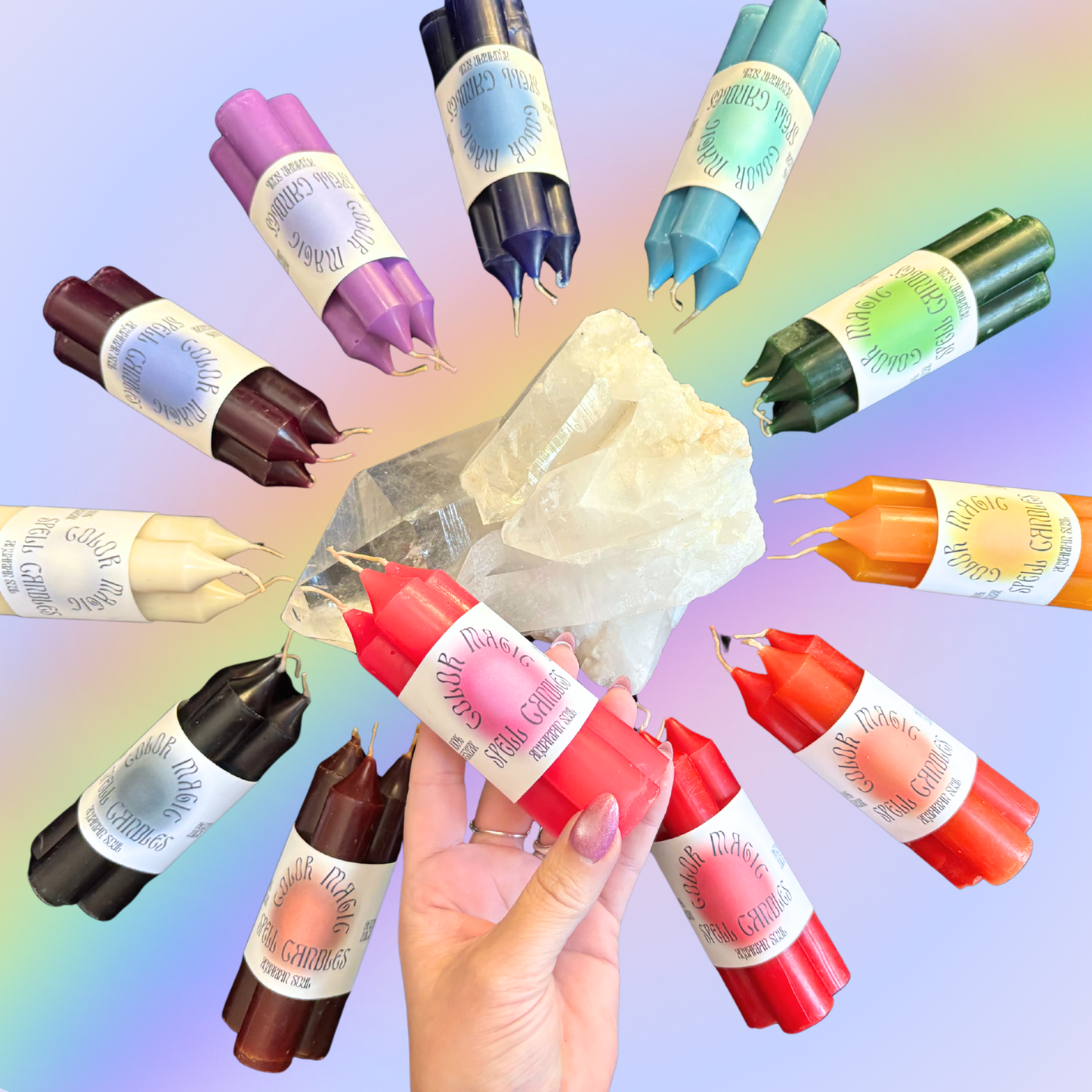 Color Magic Candles