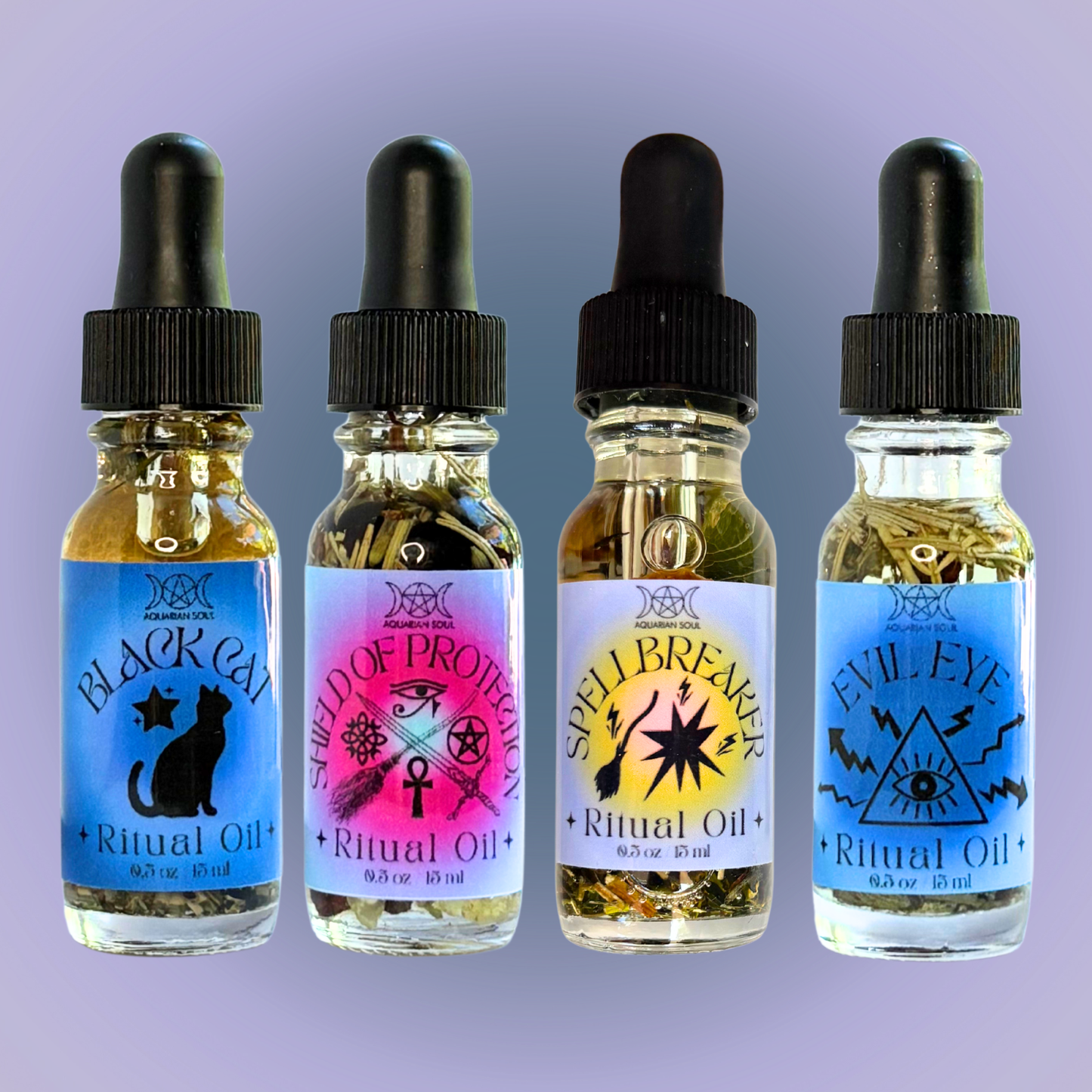 Protection Ritual Oil Collection