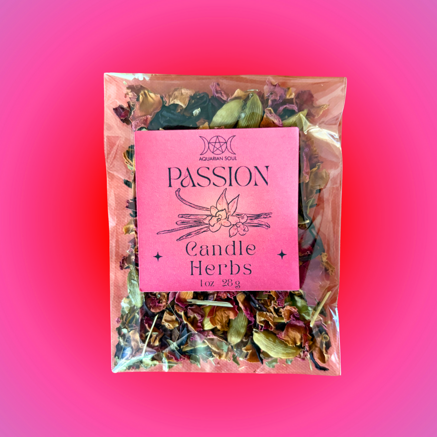 Passion 7 Day Ritual Candle Dressing Kit