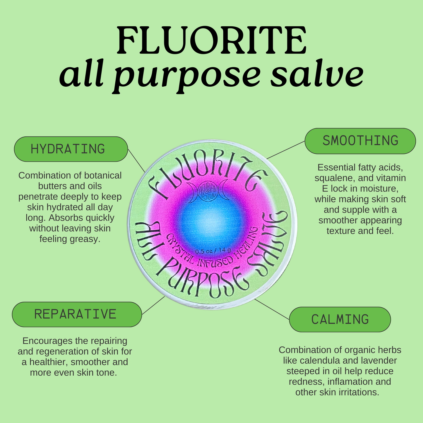 Fluorite All Purpose Salve