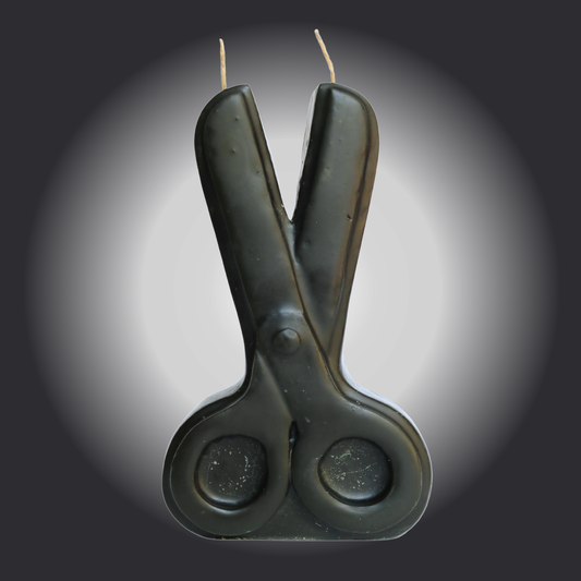 Scissors Figure Candle Double Wick