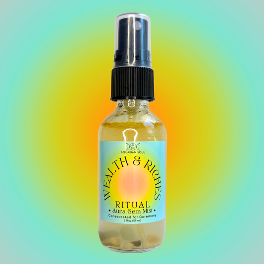 Wealth & Riches Aura Gem Mist