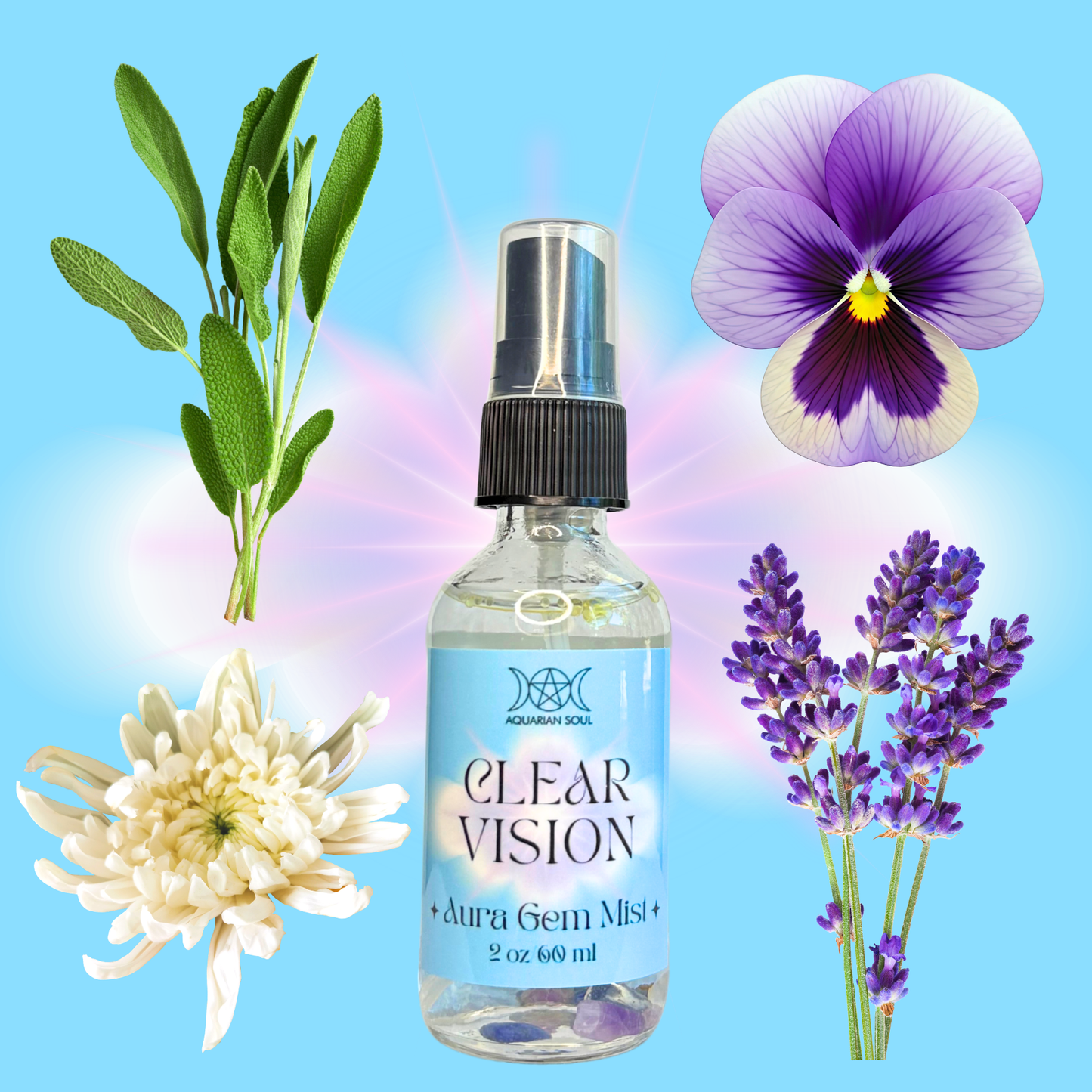 Clear Vision Aura Gem Mist