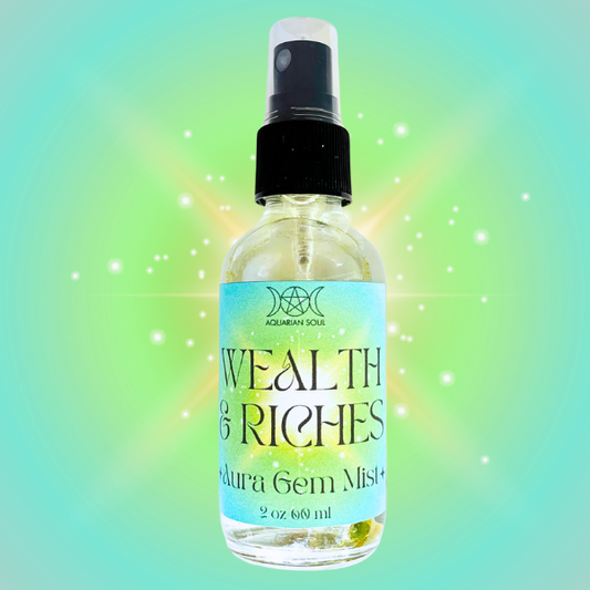 Wealth & Riches Aura Gem Mist