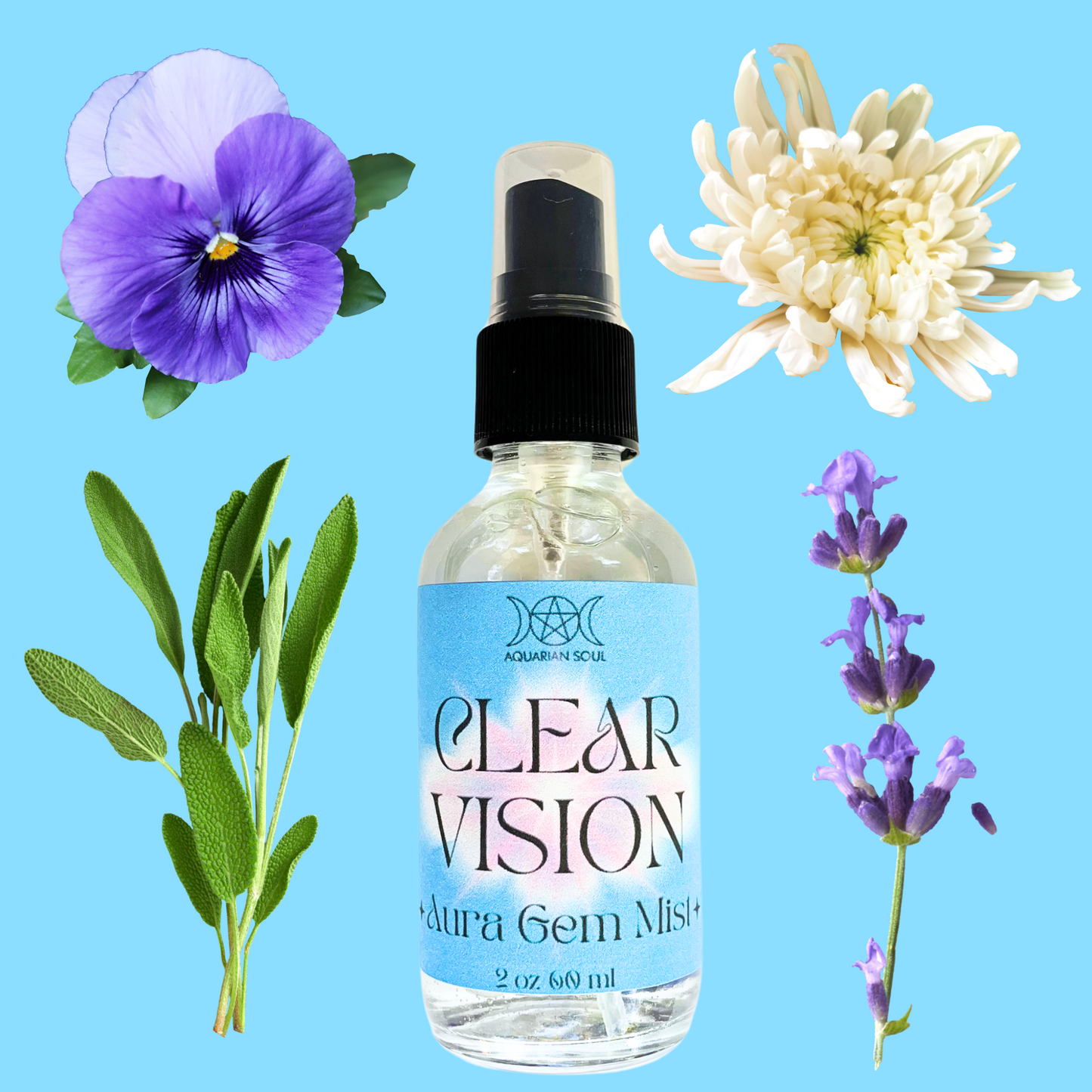 Clear Vision Aura Gem Mist