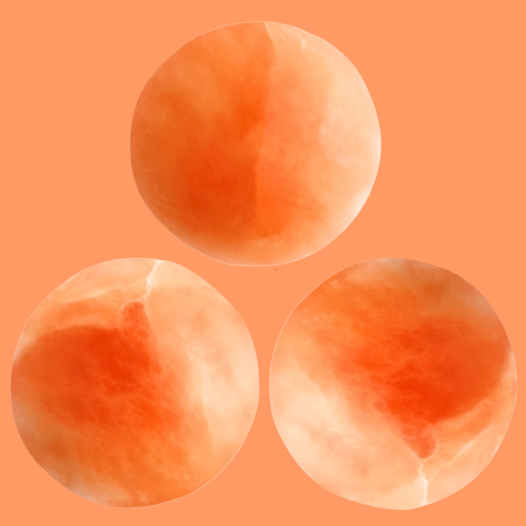 Orange Selenite Orbs