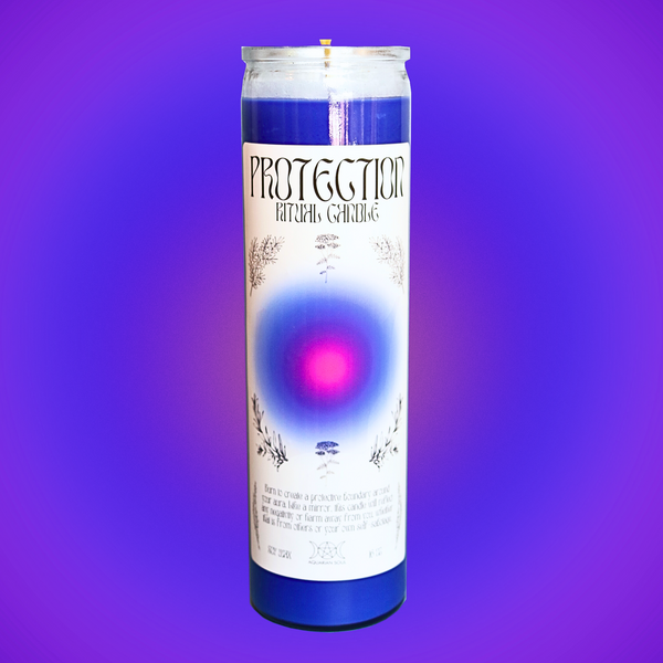 Protection 7 Day Ritual Candle