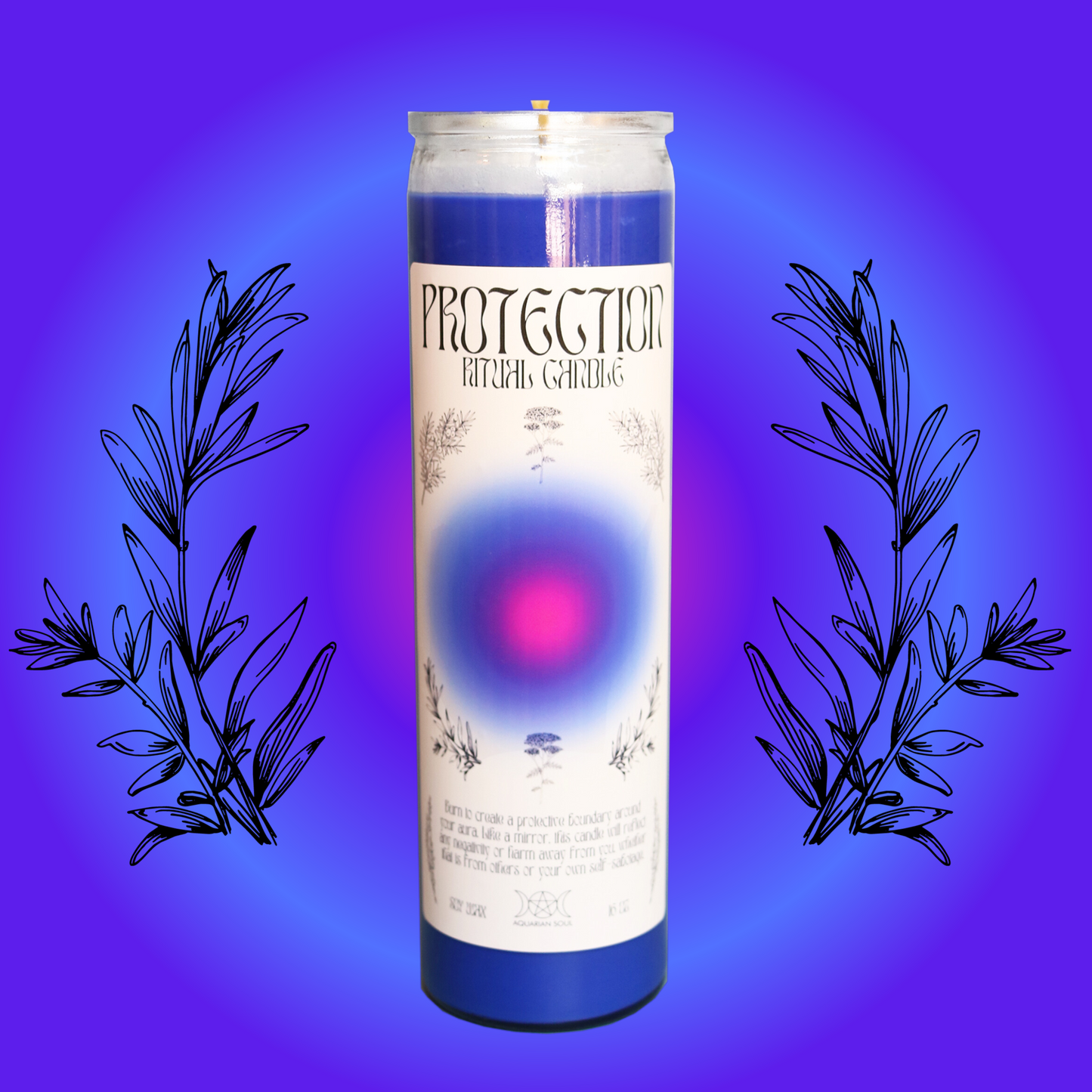 Protection 7 Day Ritual Candle