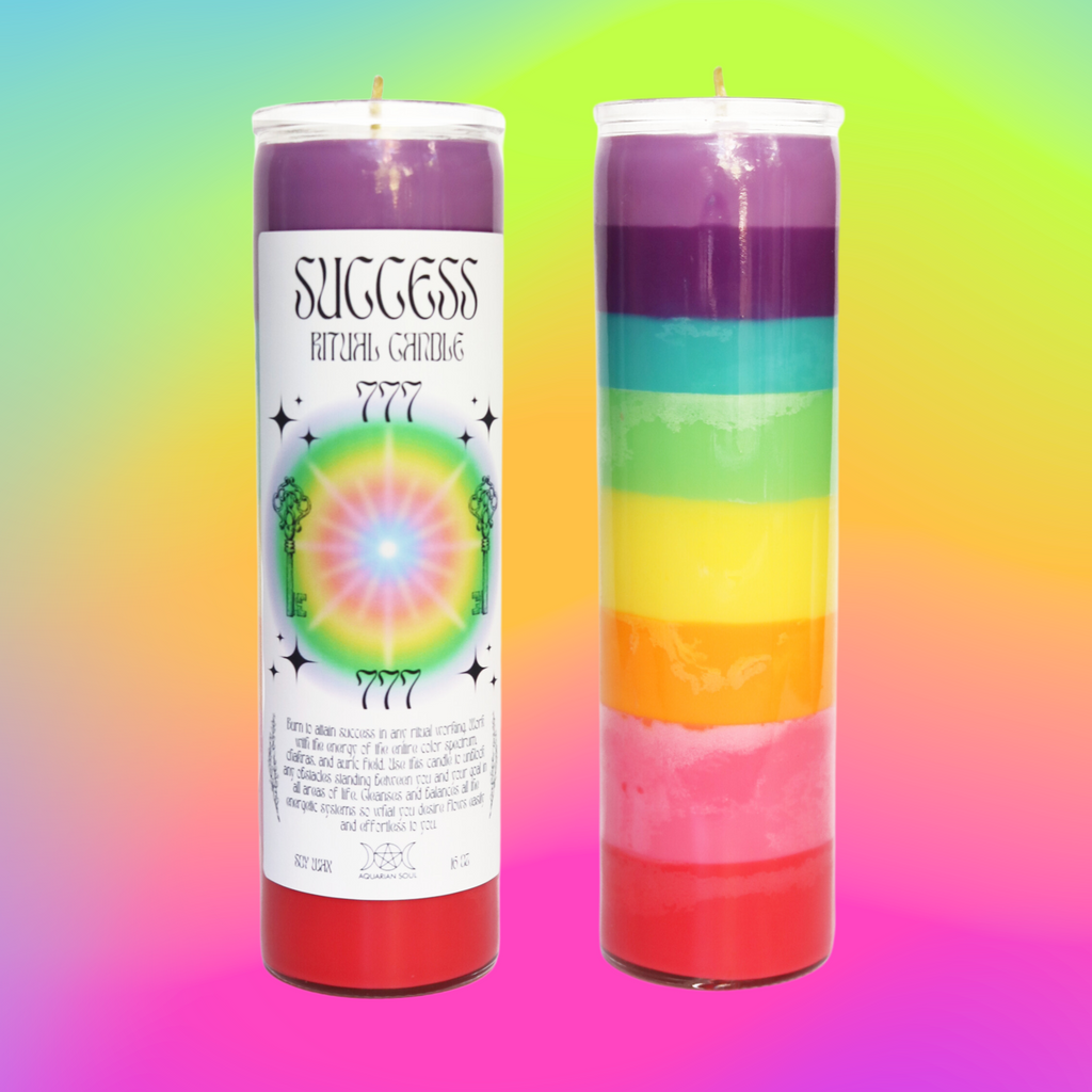 Success 7 Day Ritual Candle