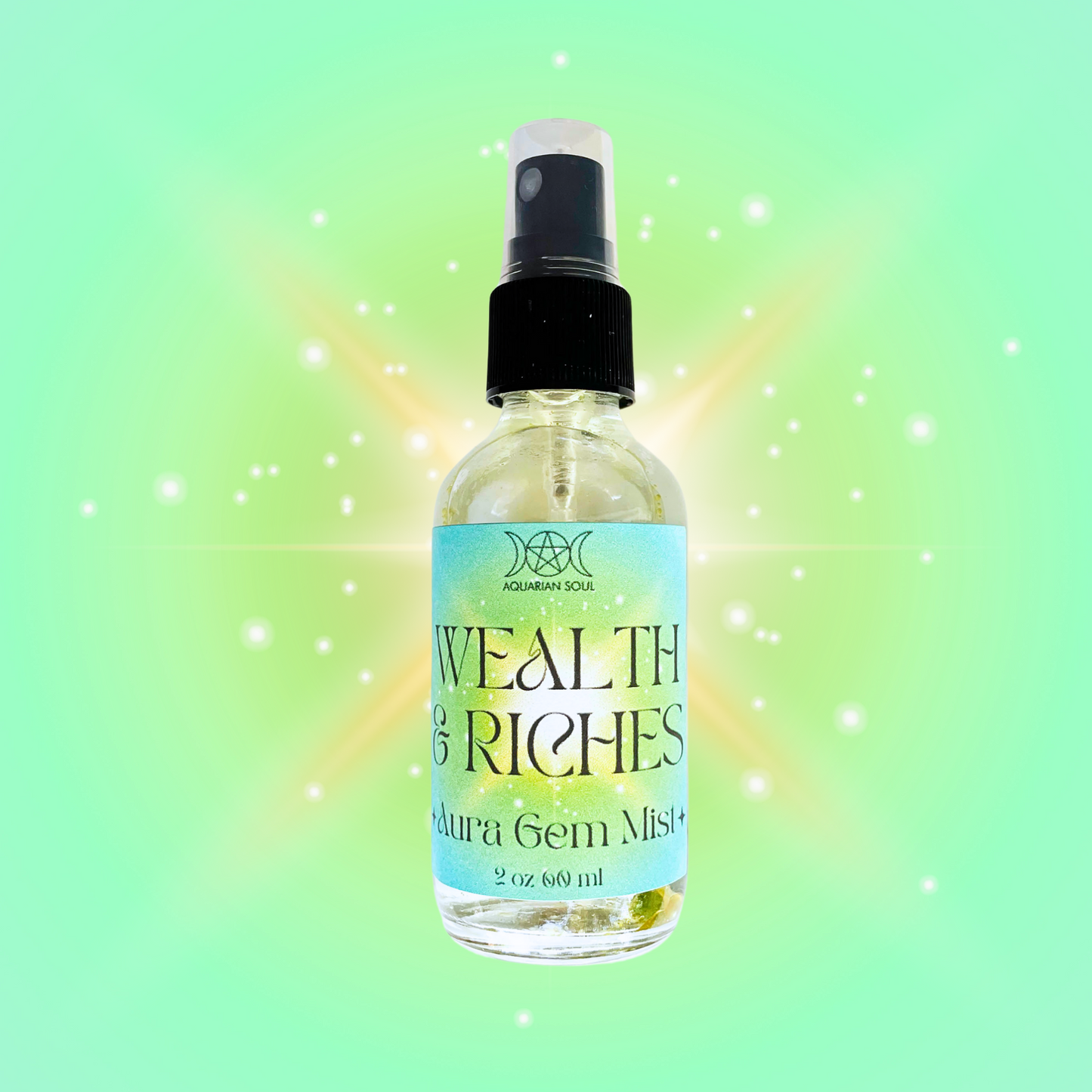 Wealth & Riches Aura Gem Mist