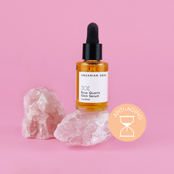 Rose Quartz Rosehip Anti-Aging Gem Serum